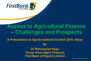 Day2-Dr.MuhammadKagu,FirstBank-Access-to-Agric-Finance